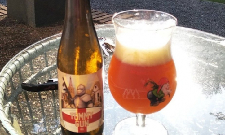 Tommy Gun IPA bier van Het Platte Harnas